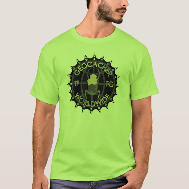 Geocacher WorldWide T-Shirt (Front)