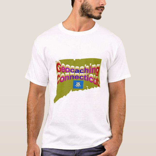 Geocaching Connecticut Tee (Front)