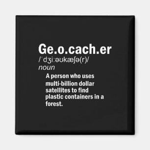 Geocaching Definition Geocacher  Magnet