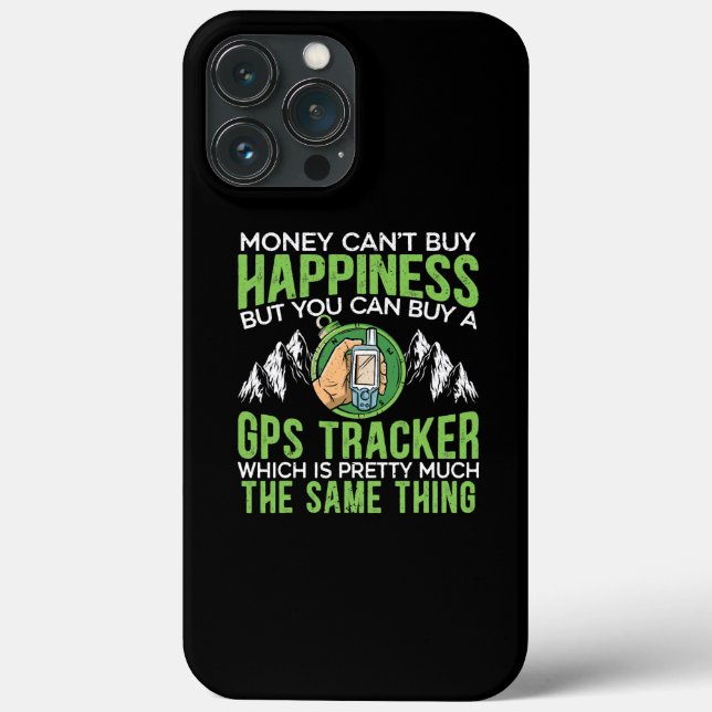 Geocaching Geocacher Cache GPS Tracking Treasure Case-Mate iPhone Case (Back)