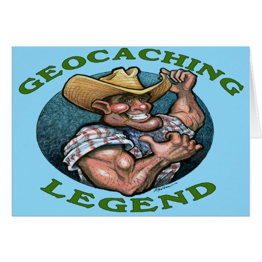 Geocaching Legend Cards (Front Horizontal)
