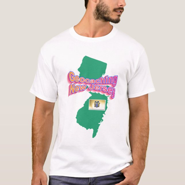 Geocaching New Jersey Tee (Front)