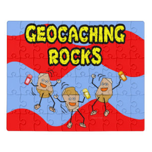Geocaching Rocks Jigsaw Puzzle