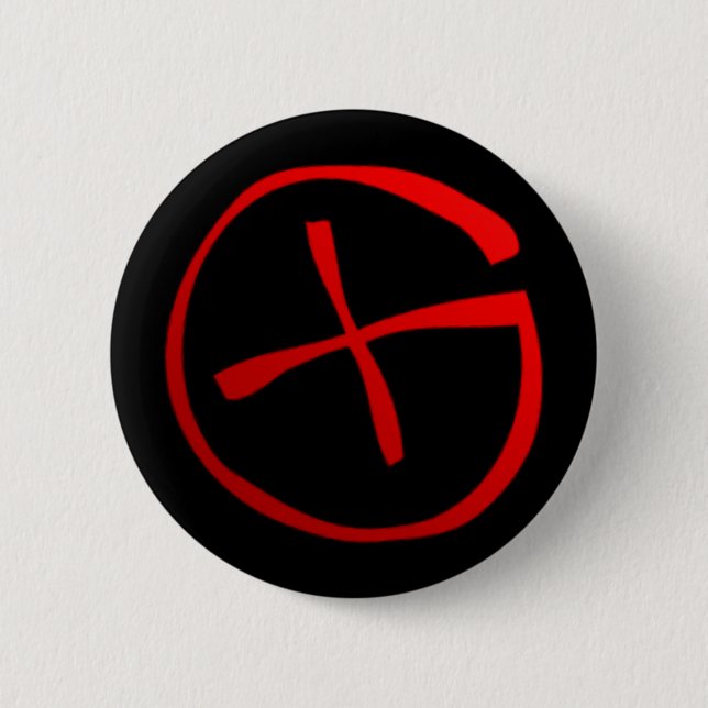 Geocaching Symbol Button (Front)
