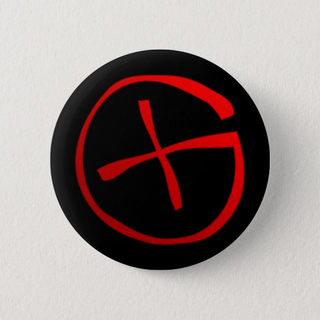 Geocaching Symbol Button (Front)