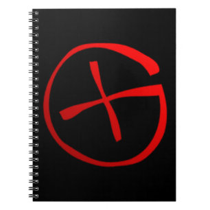 Geocaching Symbol Notebook