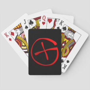 Geocaching Symbol Poker Cards