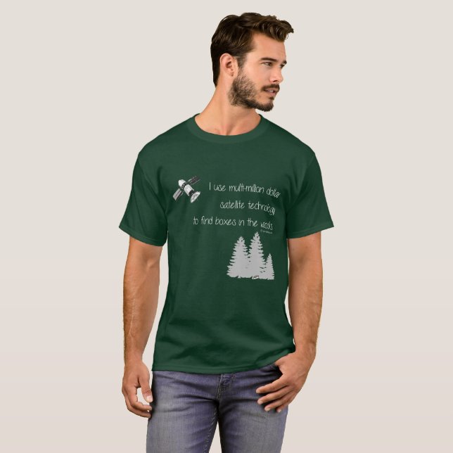 Geocaching T-Shirt (Front Full)