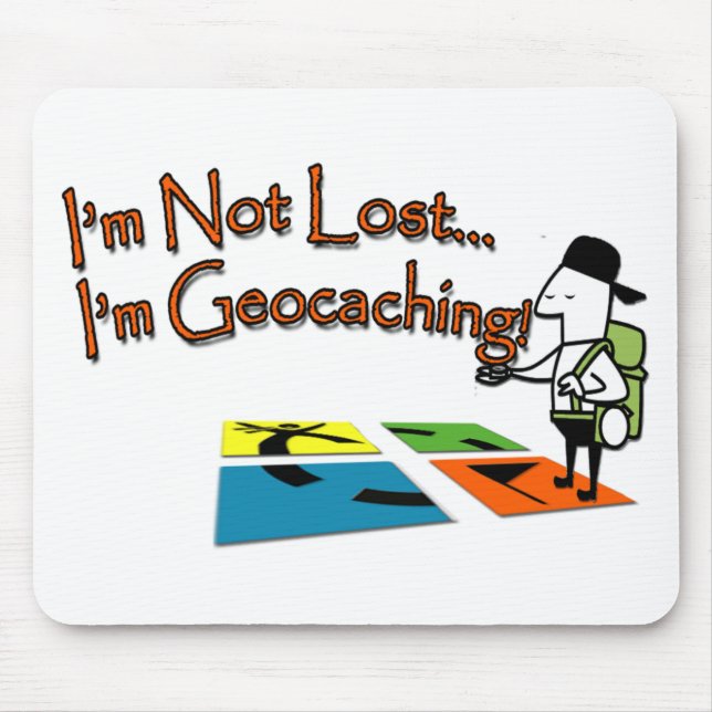 Geocahing Mouse Pad (Front)