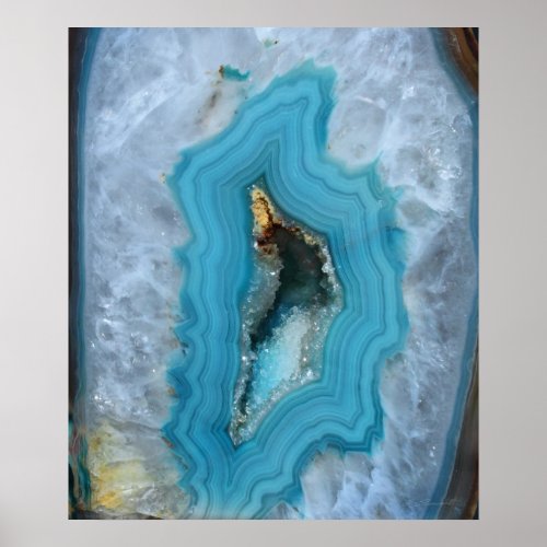 Geode Blue 1 Art Print _20x24 _other sizes also