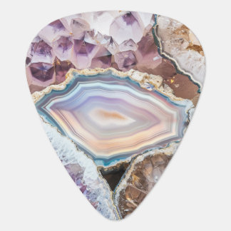 Geode Crystal | Crystal Photo Guitar Pick