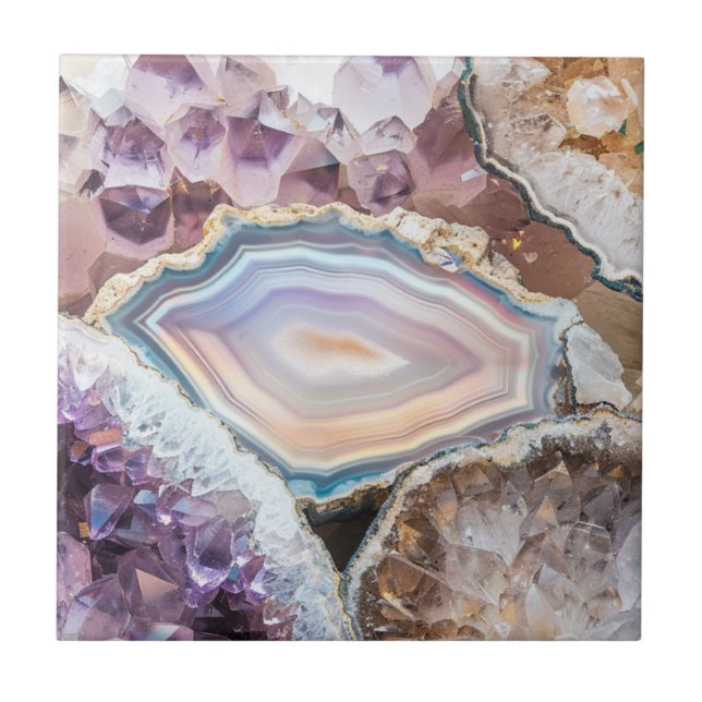 Geode Crystal| Crystal Photo Tile (Front)