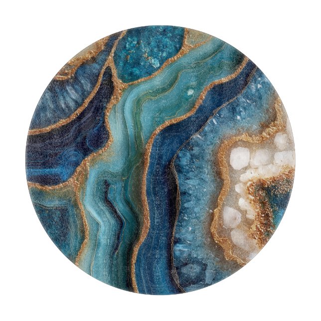 Geode Cutting Board (Front)