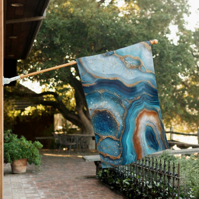 Geode House Flag (In SItu)