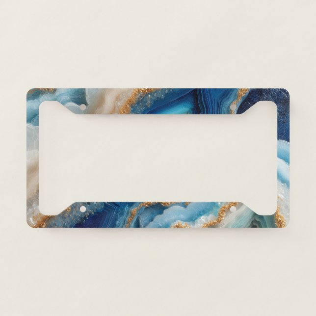 Geode License Plate Frame (Front)