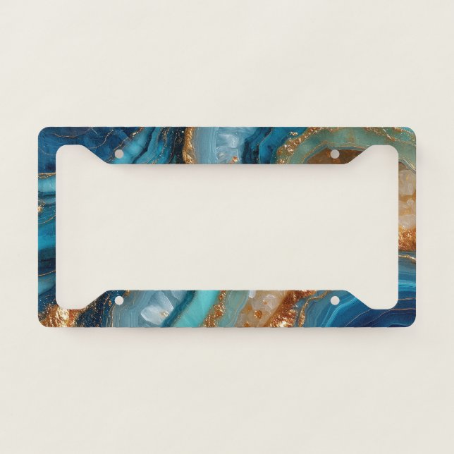 Geode License Plate Frame (Front)