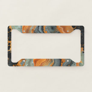 Geode License Plate Frame