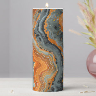 Geode Pillar Candle
