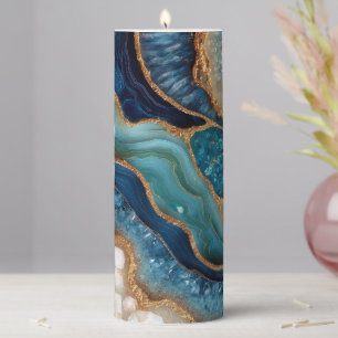 Geode Pillar Candle