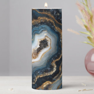Geode Pillar Candle