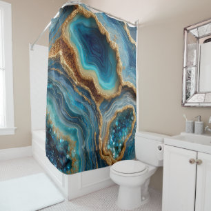 Geode Shower Curtain