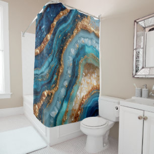 Geode Shower Curtain