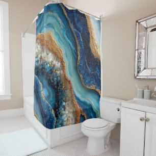 Geode Shower Curtain