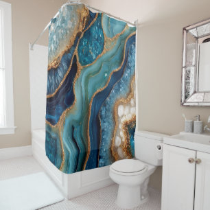 Geode Shower Curtain