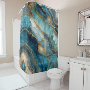 Geode Shower Curtain