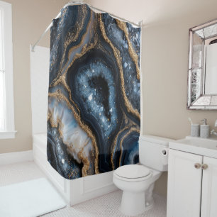 Geode Shower Curtain