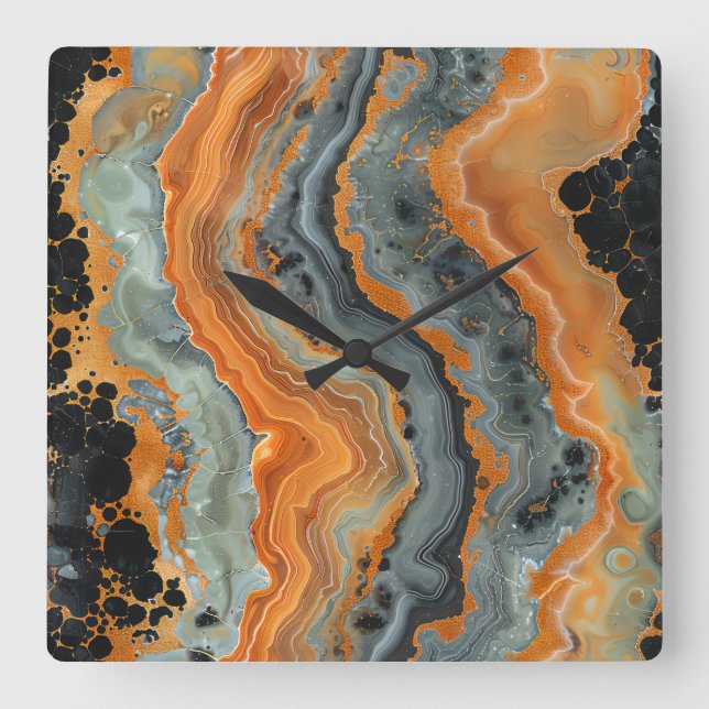 Geode Wall Clock (Front)