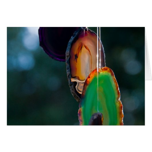 Geode Wind Chime Cards (Front Horizontal)