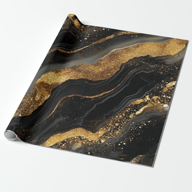 Geode Wrapping Paper (Unrolled)