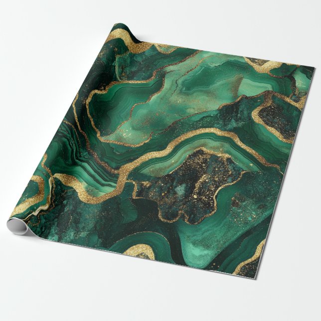Geode Wrapping Paper (Unrolled)