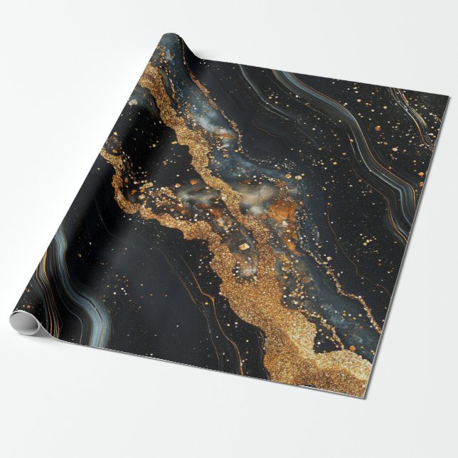 Geode Wrapping Paper (Unrolled)