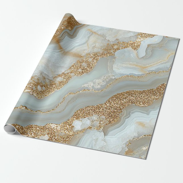 Geode Wrapping Paper (Unrolled)