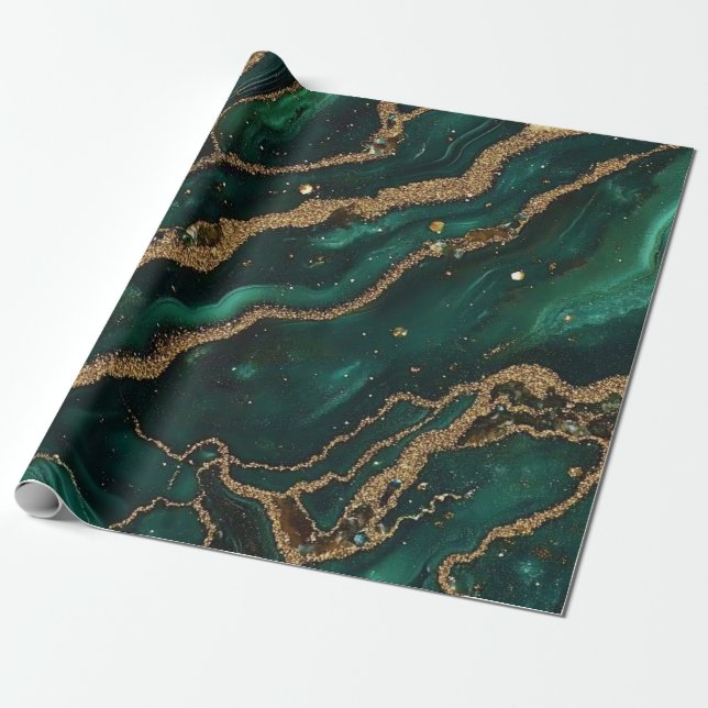 Geode Wrapping Paper (Unrolled)