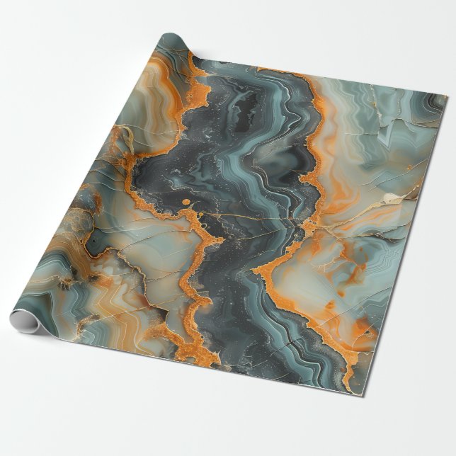 Geode Wrapping Paper (Unrolled)