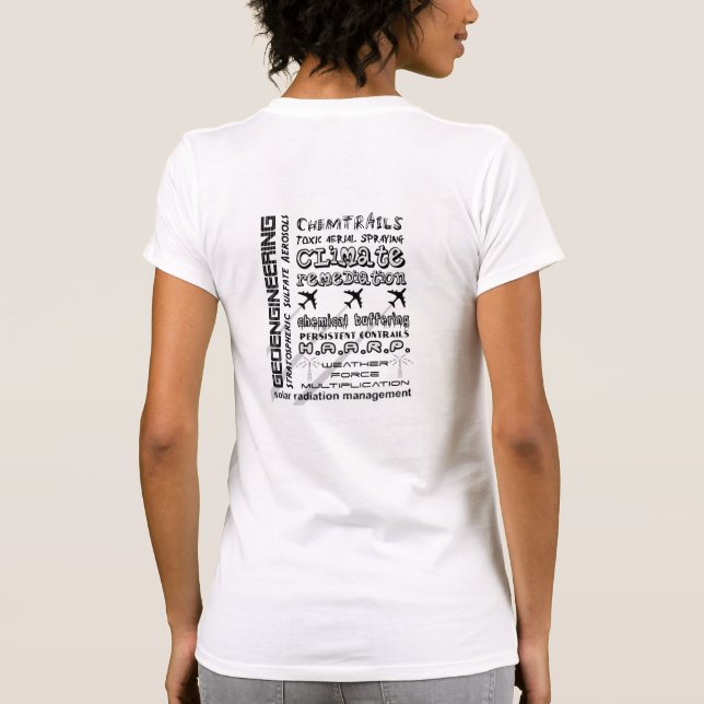 Geoengineering the climate T-Shirt (Back)