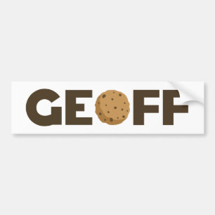 Geoff cookie bumper sticker