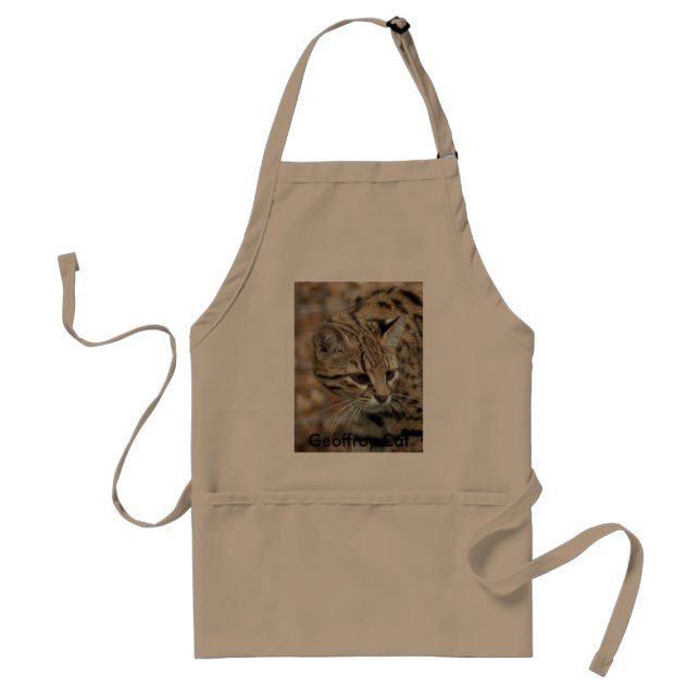 Geoffroy Cat-002, Geoffroy Cat Adult Apron (Front)