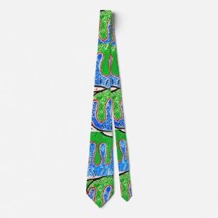 "GeoFlow Tie" Neck Tie