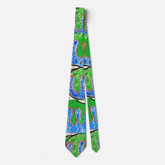 "GeoFlow Tie" Neck Tie