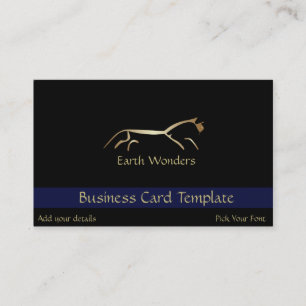 Geoglyph Uffington White Horse Business Card