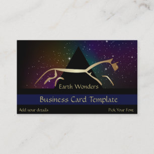 Geoglyph Uffington White Horse Business Card
