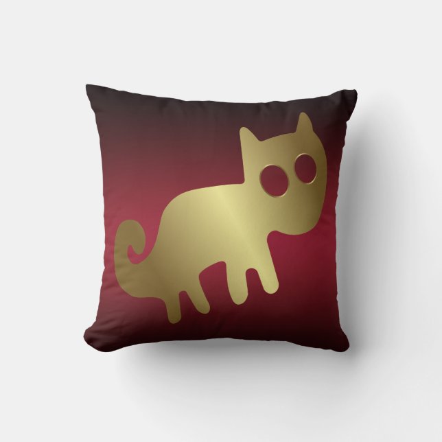 Geoglyphs Nazca Peru Animals Fox Throw Pillow (Front)