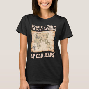 Geographer World Map Cartographer Geography Geolog T-Shirt