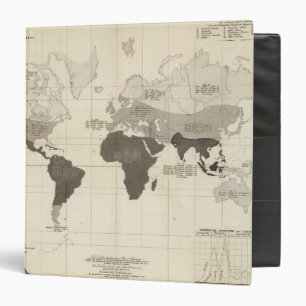 Geographical Distribution of Vegetation 3 Ring Binder