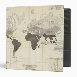 Geographical Distribution of Vegetation 3 Ring Binder