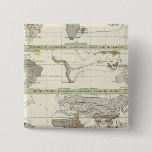 Geographical Distribution Pinback Button